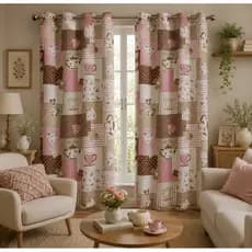 Cortina Para Cozinha Estampada 3,00x1,60 Decoração