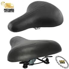 Selim de Bike Banco 2 Molas para Bicicleta Passeio Monark Barra DRX BIKE