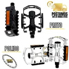 Pedal P/ Bicicleta Mtb Alumínio Rosca Fina DRX BIKE
