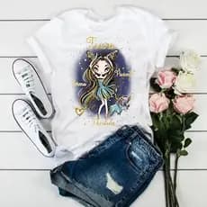 Camisa baby look signo Touro