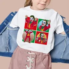 Camiseta T Shirt Baby Look Feminina Estampadas Cartoon Pack 04