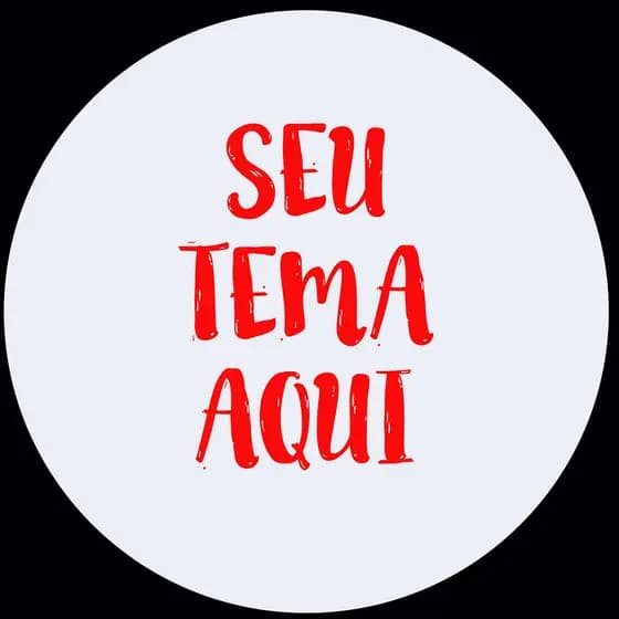 Painéis Redondo Tecido Sublimado "Tema Personalizado"  C/elástico🚨LEIA A DESCRIÇÃO🚨