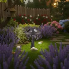 Toadstool Lâmpada Com Estaca De Solo Ao Ar Livre Luz Solar Jardim Estatueta Automática Luzes À Prova De Intempéries
