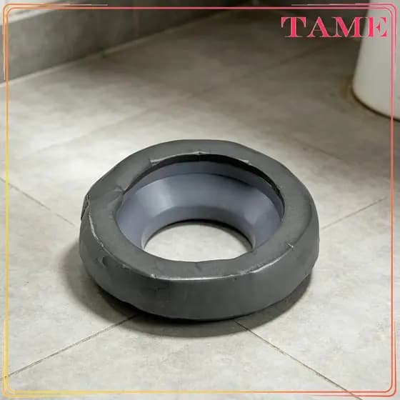 [Tame_sz] Anel De Cera De Silicone De Alto Desempenho , Vedação De Vaso Sanitário Espessada À Prova D'água Para Acessóri