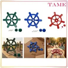 [Tame_sz] Roda De Navio De 14.17 Polegadas Brinquedo Equipamento De Cosplay Play House Treehouse Quintal