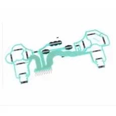 Kit 9 Películas Placa Manta Condutiva para controle de playstation 3 Sa1q194a Sa1q195a Play 3 PS3