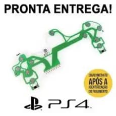 kit 9 Peliculas Condutivas Controle Ps4 Modelo Jdm 050/055
