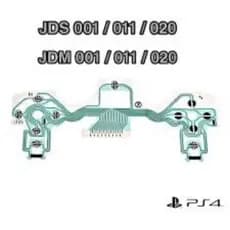 kit 5 Películas Placa Condutiva Controle Ps4  Modelo Jds/jdm- 001/011 /020