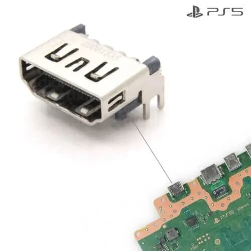 Conector HDMI para PS5 FAT e Slim Entrada HDMI Placa Mãe Playstation