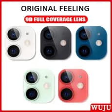WUJU Vidro Temperado Tampa Inteira Protetor De Lente De Câmera Colorido Para iPhone 11 12 13 14 15 16 Pro Max Plus