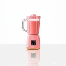 JS Mini Liquidificador Compacto Portátil Mixer Recarregável Cor:Rosa