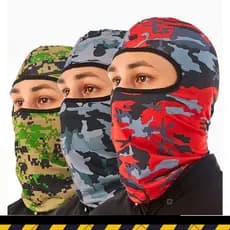 Mascara Face Pesca , Ciclismo, Balaclava Militar, Proteção de Capuz, Esportes do Exército, Forro do Capacete, Ao Ar Livre, Pesca, Caça, 1, 2Pcs