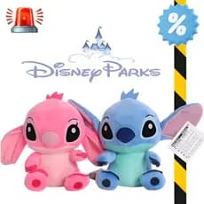 Lilo Stitch Pelúcia Importado Disney Ventosa Angel Azul Rosa Fofo Brinquedo Crianças Presente Mães Ueso