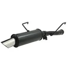Abafadores Esportivo Peugeot 206/207 Hatch/Sedan Ponte. Inox
