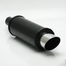 Escape Abafador Esportivo Turbinho Ponteira Inox 3 Polegadas