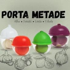 Porta metades - Temperos, Frutas, doces , e Etc. Compre o KI ou UNIDADE
