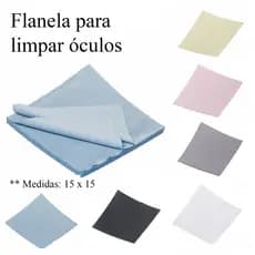 KIT 12 Flanela De Microfibra Para Limpar Óculos - 12 unid - Várias Cores