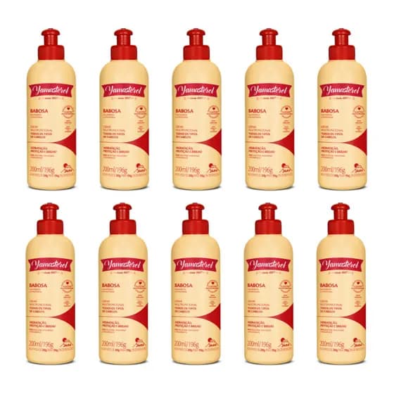 Kit 10 Cremes Yamasterol Barbosa e D-Pantenol 200ml  - Multifuncional