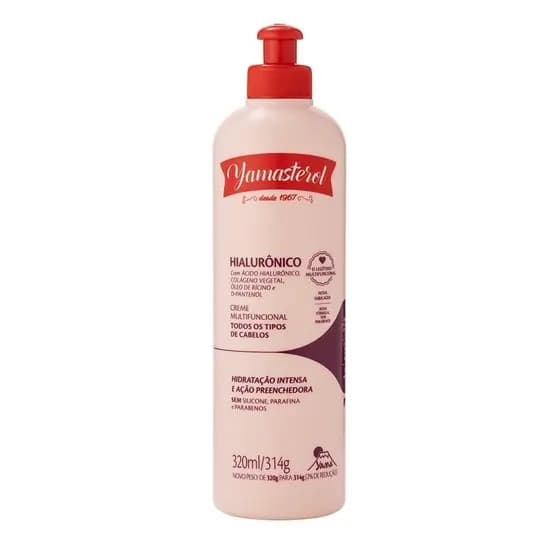 Creme Multifuncional Yamasterol Ácido Hialurônico 320ml  Edição Limitada