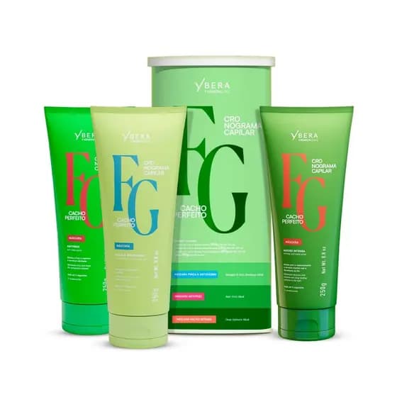 Kit Cronograma Capilar Cacho Perfeito - Fashion Gold