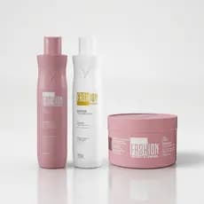 Kit Escova Progressiva Fashion Gold 300g