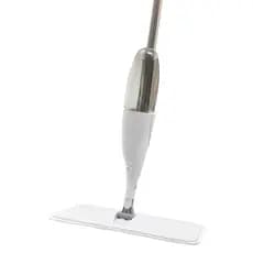 Mop Spray Simplo Com Gatilho e Dispenser Microfibra Esfregão Limpeza 360° Para Piso e Porcelanato