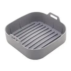 Forma De Silicone Para Air Fryer Quadrada 20x7cm Lyor Reutilizável Forma Silicone Antiaderente