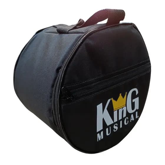 Capa para Cuíca 8" Extra Luxo Preta King Musical