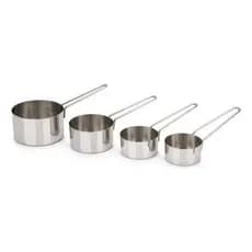 Conjunto Xícara Medidora Inox com 4 peças Top Pratic 2203/301 - Brinox