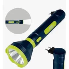 Lanterna Camping Pesca 250 Lúmens Bivolt Led Potente Caminhada Recarregável Mor