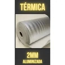 Manta etaflon bolsa tecido térmica metalizada aluminizada metalica acústica isolante teto patchwork