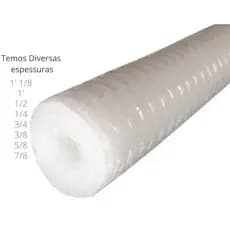 Tubo isolado blindado tubulação isolamento ar condicionado refrigeração isolante termica esponjoso