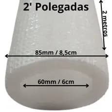 Isotubo 16mt espuma tubo esponjoso blindado tubão ar condicionado brinquedão isolante termico