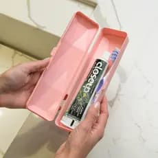 Estojo Porta Escova Pasta Dente Case Organizador Viagem Bolsa Mochila Multiuso UZ394 - Cores