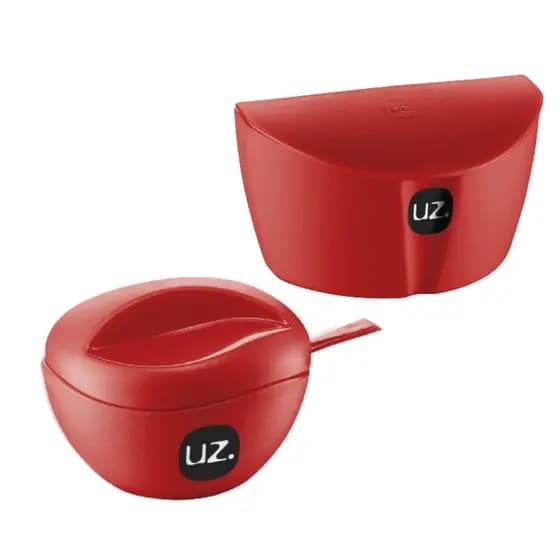 Kit Açucareiro Com Colher 300ml + Saleiro 500ml Organizar Servis Mesa Posta Cozinha Premium UZ Cores
