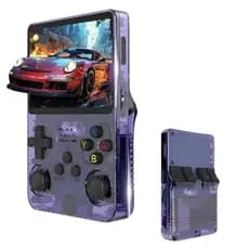 Mini Video Game Portátil R36S Games Retro 15000 Jogos 64gb T&Z R36S