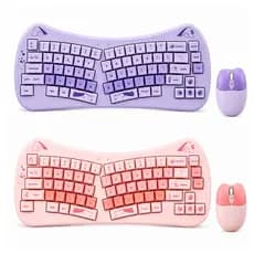 Kit Gamer Teclado Semi-Mecânico e Mouse Wireless Sem Fio Altomex AL-313M