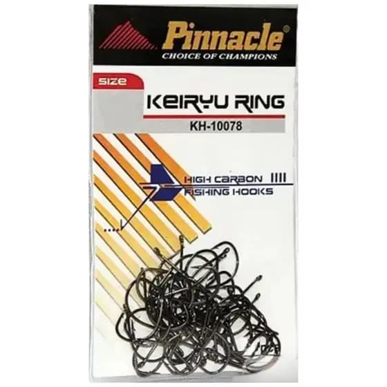 Anzol Pinnacle Keiryu Ring Nº 7 KH-10078 – Com 50 PCS