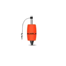 Kit 2 Boias Arremesso Mini Torpedo Guarú 12gr Pacu Tilápias+2 CHICOTE BATIDA