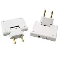 adaptador tomada benjamin   universal articulado dobrável  3 Saídas 10 Amperes benjamin dobrável adaptador de tomada