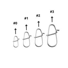 Snap Quick Lock Cartela - 20 Unidades - STX FISHING