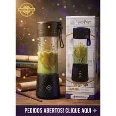 Garrafa Mixer Harry Potter Hogwarts - Produto Oficial Zona Criativa