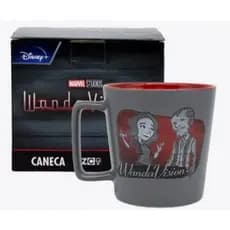 Caneca Buck WandaVision 400ml - Original e licenciado Disney/Marvel