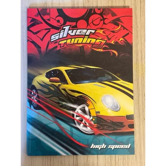 Caderno Silver Tuning - Capa Dura