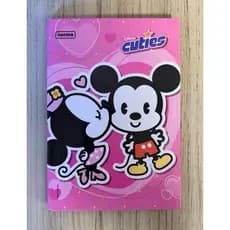 Caderno Disney Cuties Mickey e Minnie - Nostalgico - vintage - Para Colecionadores