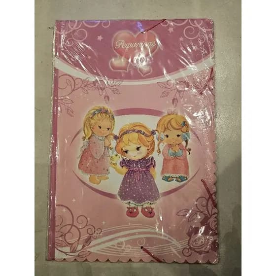 Pasta para documentos Vintage - As Pequeninas - Papelaria rara dos anos 90 a 2000