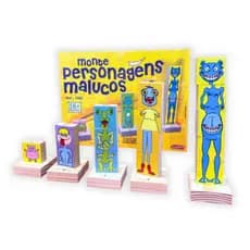 Jogo Infantil Monte Personagens Malucos