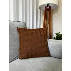 Capa De Almofada Decorativa Tricot 45x45 Sofa Cama