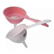 Funil Com Peneira Ajustável Confeiteiro 15cm Coador