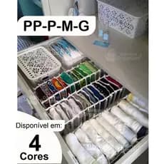 Colmeia Organizadora PP P M G Organizador de Gaveta Guarda-Roupa Dobrável Organizador de Roupas Armário
